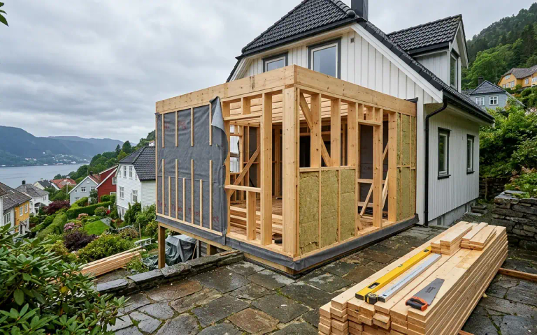 Boligutvidelse i Bergen: smarte løsninger for mer plass og økt verdi