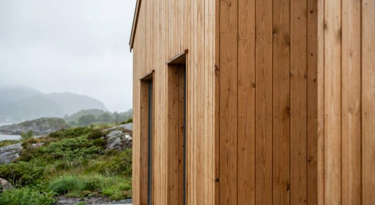 Bytte kledning og isolere: Beskytt huset mot vestlandsværet