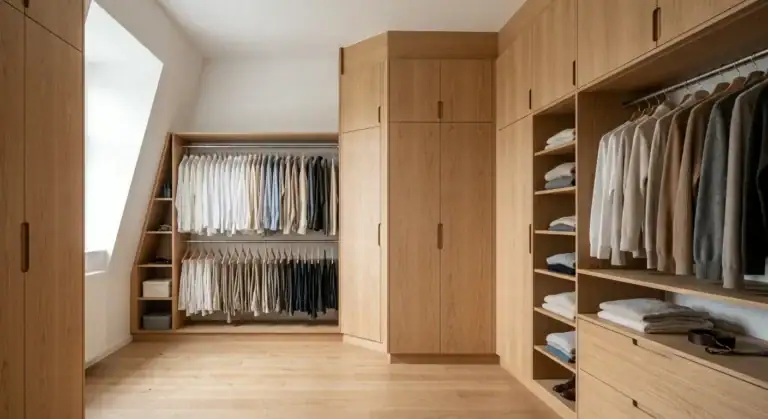 Lage walk-in closet: Den ultimate guiden til smart garderobeoppbevaring